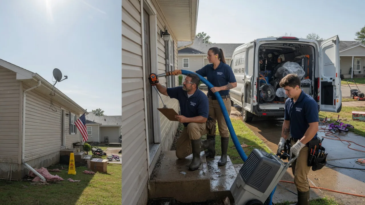 Ceiling Water Damage Restoration in Water View, VA near me